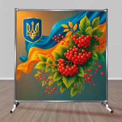 Патріотичний фон для фотосесій 2х2