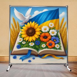 Фон для фотозоны патриотический 2х2