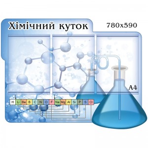 Стенд "Химические формулы"  -  
                                            Стенды в кабинет физики и химии  